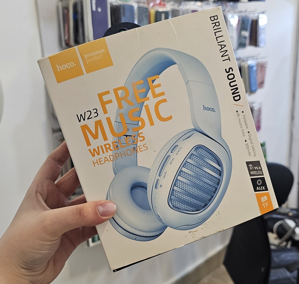 هدفون بی سیم هوکو مدل w23